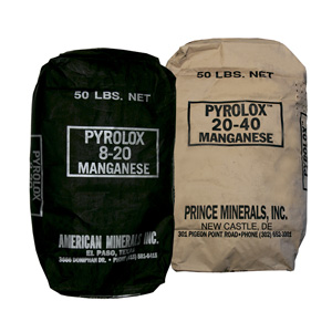 PYROLOX-безреагентный фильтрующий материал для удаления из воды железа, марганца, сероводорода.